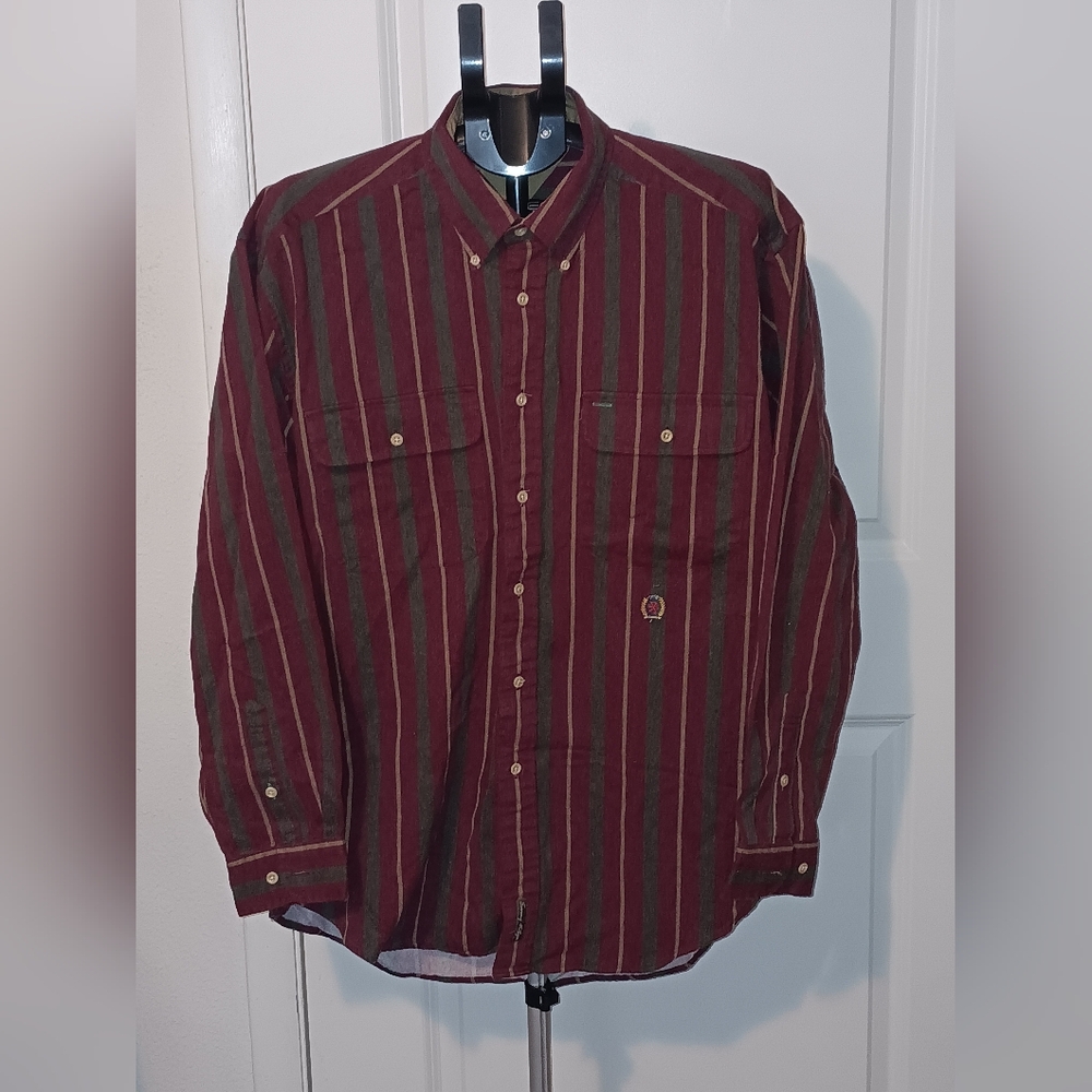 Vintage Tommy Hilfiger Flannel Shirt Large